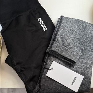 Gymshark Charcoal Heather Leggings